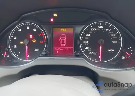 2010 Audi Q5 3.2 Premium from USA, damaged, VIN WA1LKAFPXAA089647